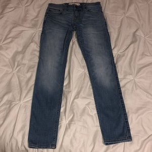 Hollister Extreme Skinny Jeans (Blue/Light Washed)